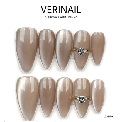 Press On Nails Almond-Medium-AM08