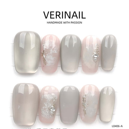Press On Nails Color White WH04