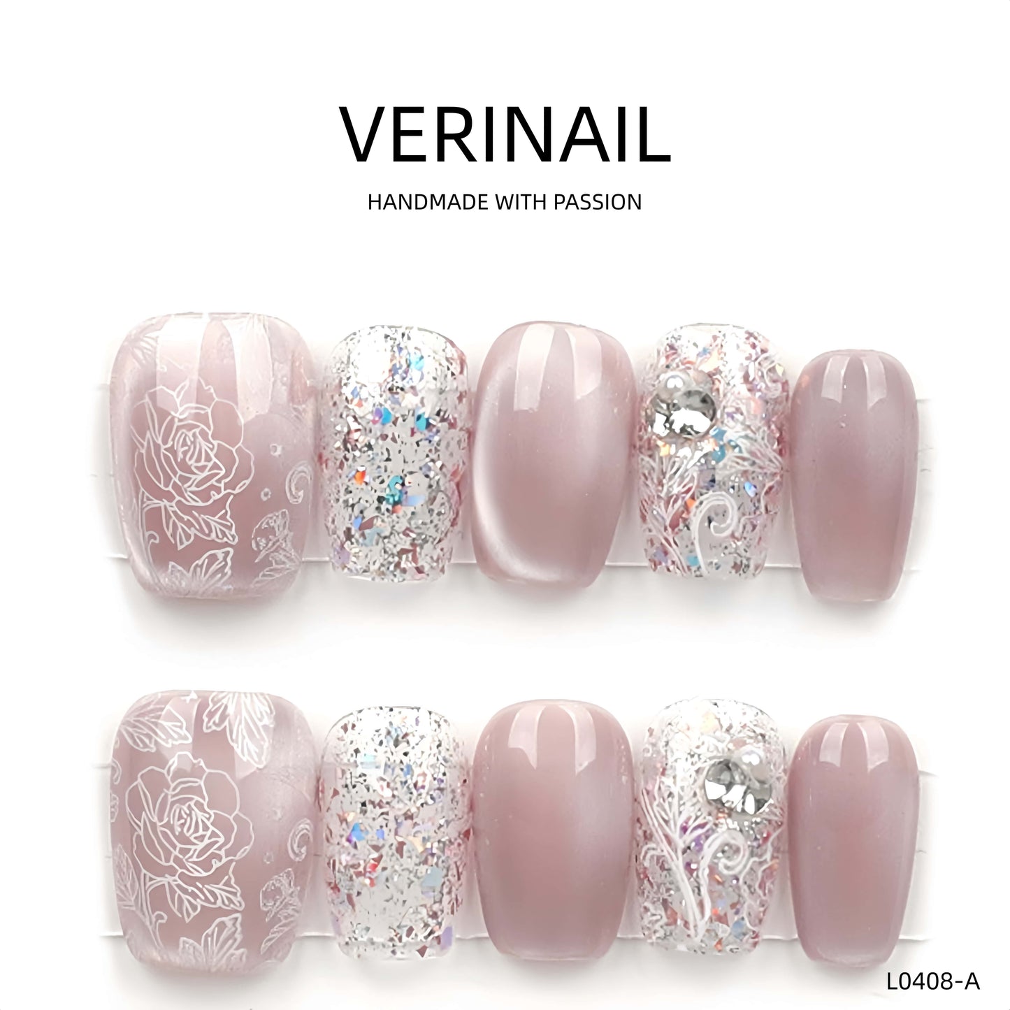 Press On Nails Oval-Short OS02