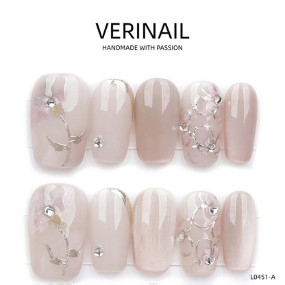 Press On Nails Ballerina- Short BS06