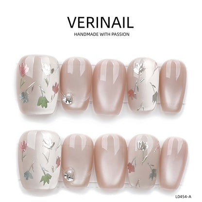 Press On Nails Ballerina- Short BS03