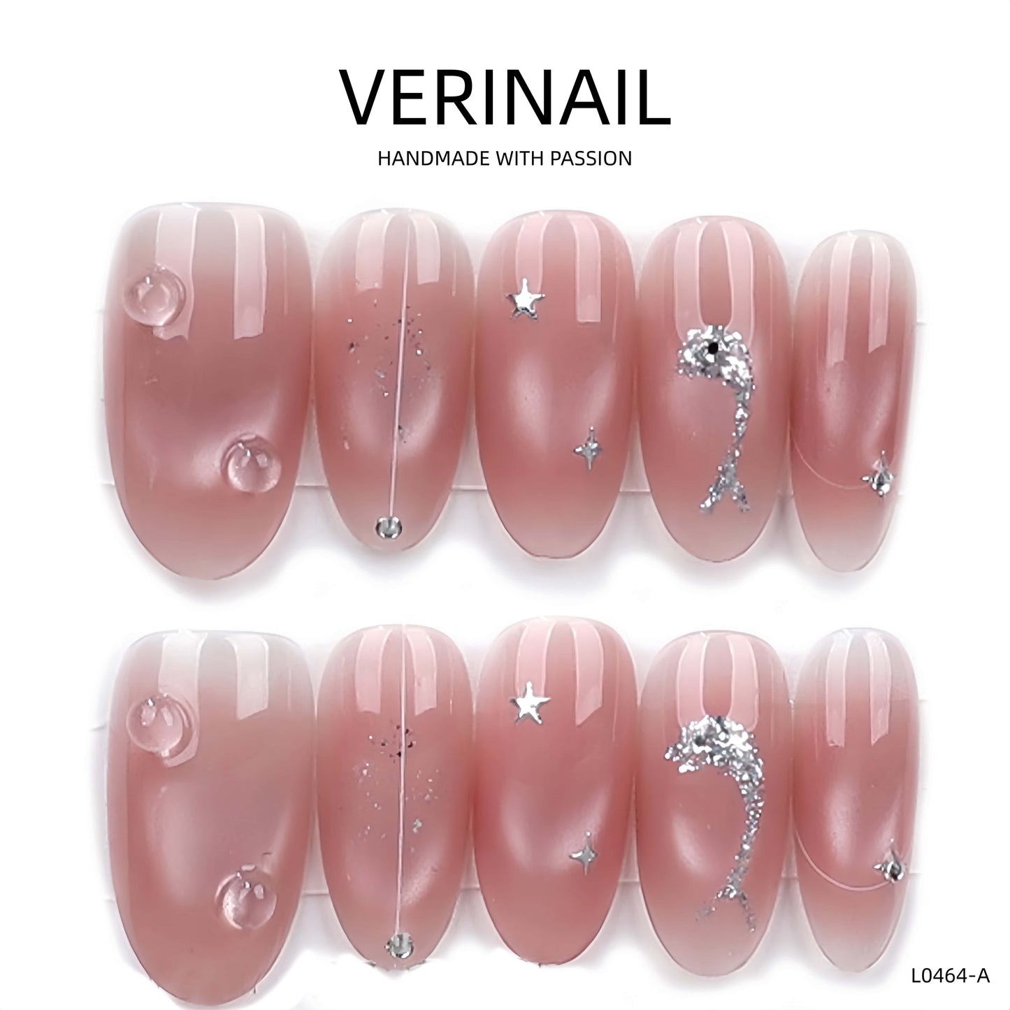 Press On Nails Oval-Long OL05