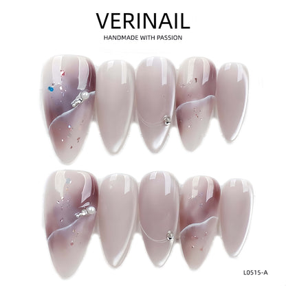 Press On Nails Almond-Medium-AM08