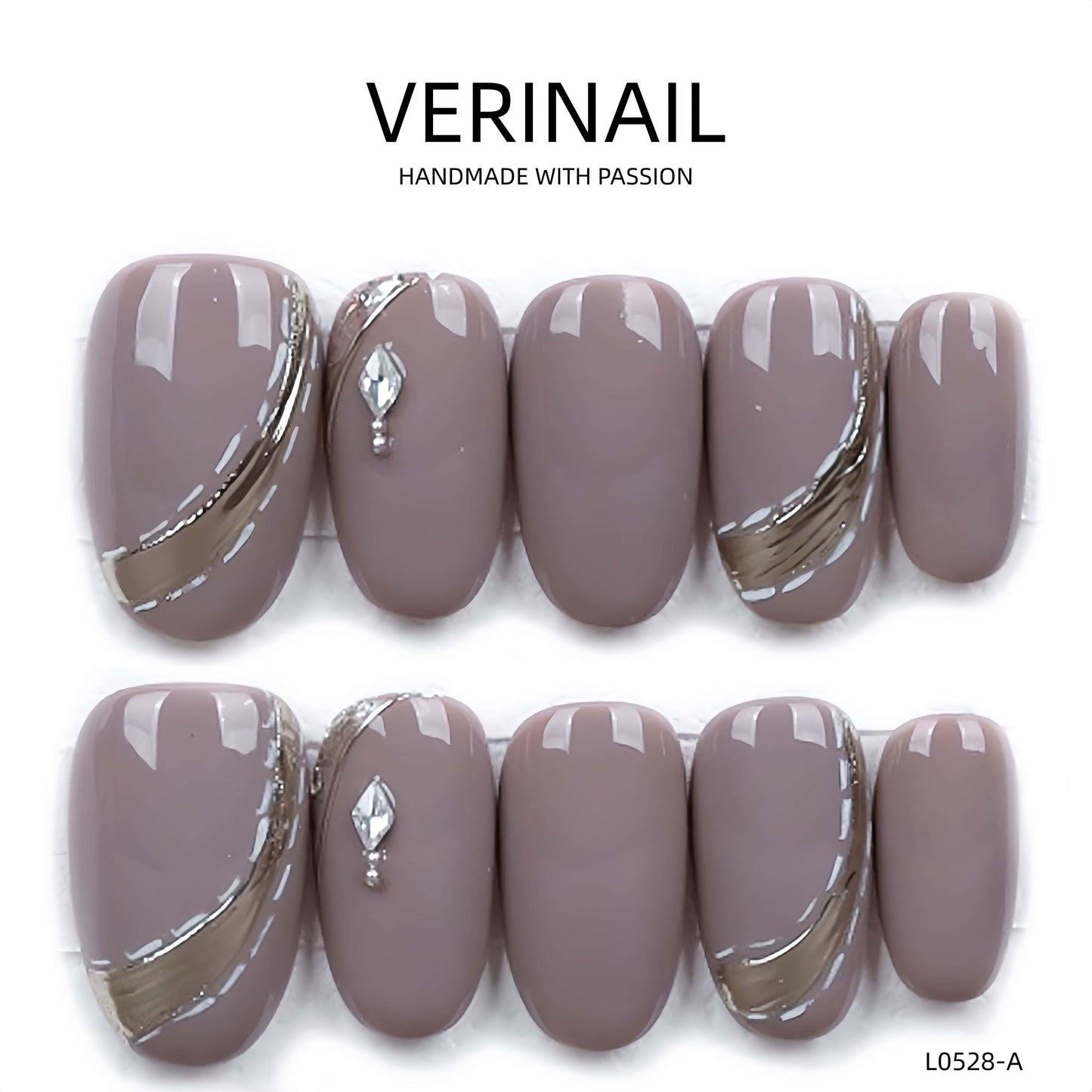 Press On Nails Oval-Short OS05