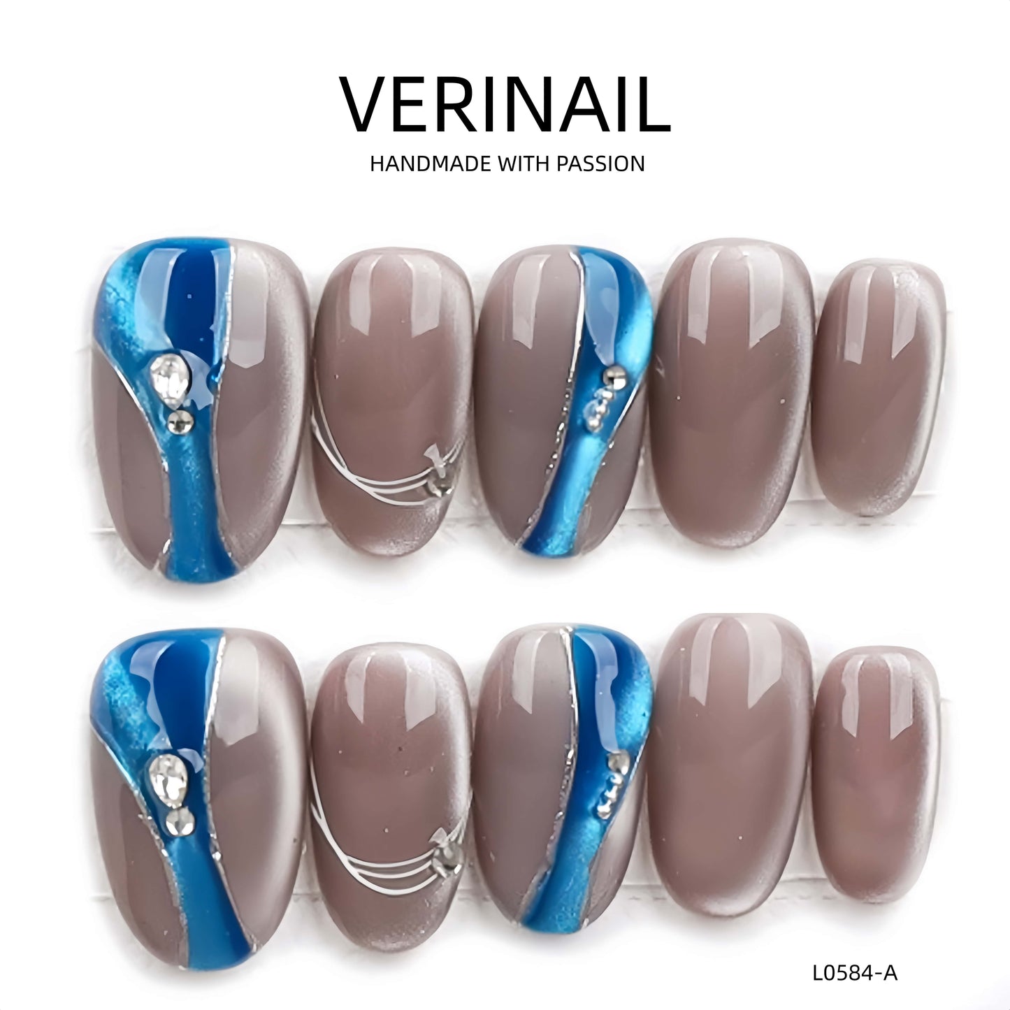 Press On Nails Oval-Short OS05