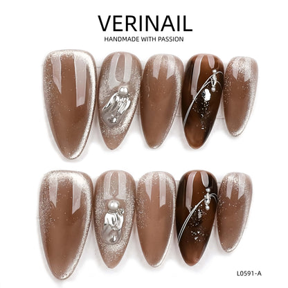 Press On Nails Almond-Medium-AM08