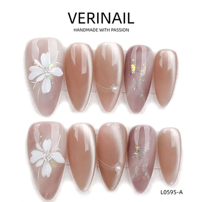 Press On Nails Almond-Medium-AM08