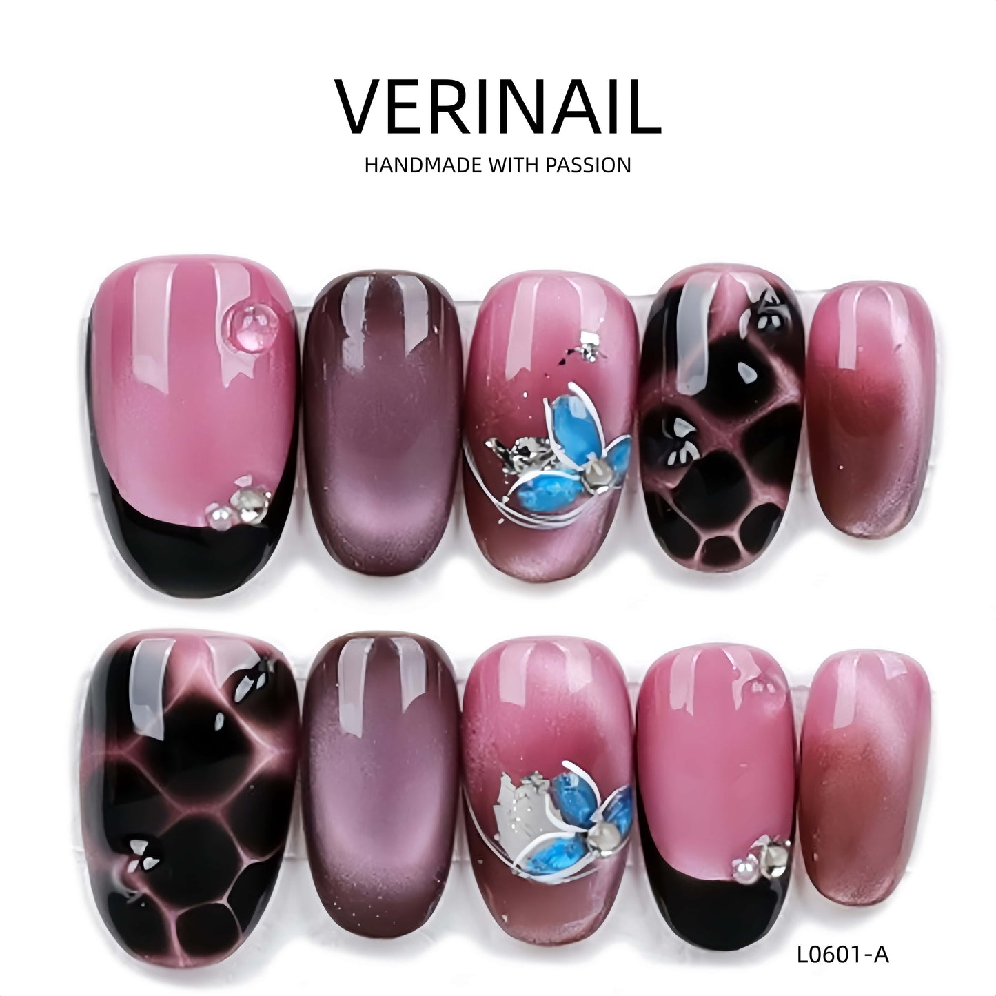 Press On Nails Oval-Short OS04