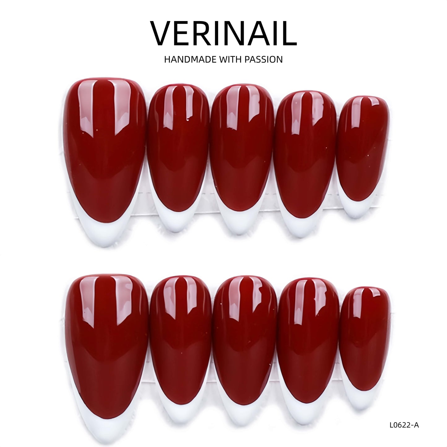 Press On Nails Almond-Medium-AM08