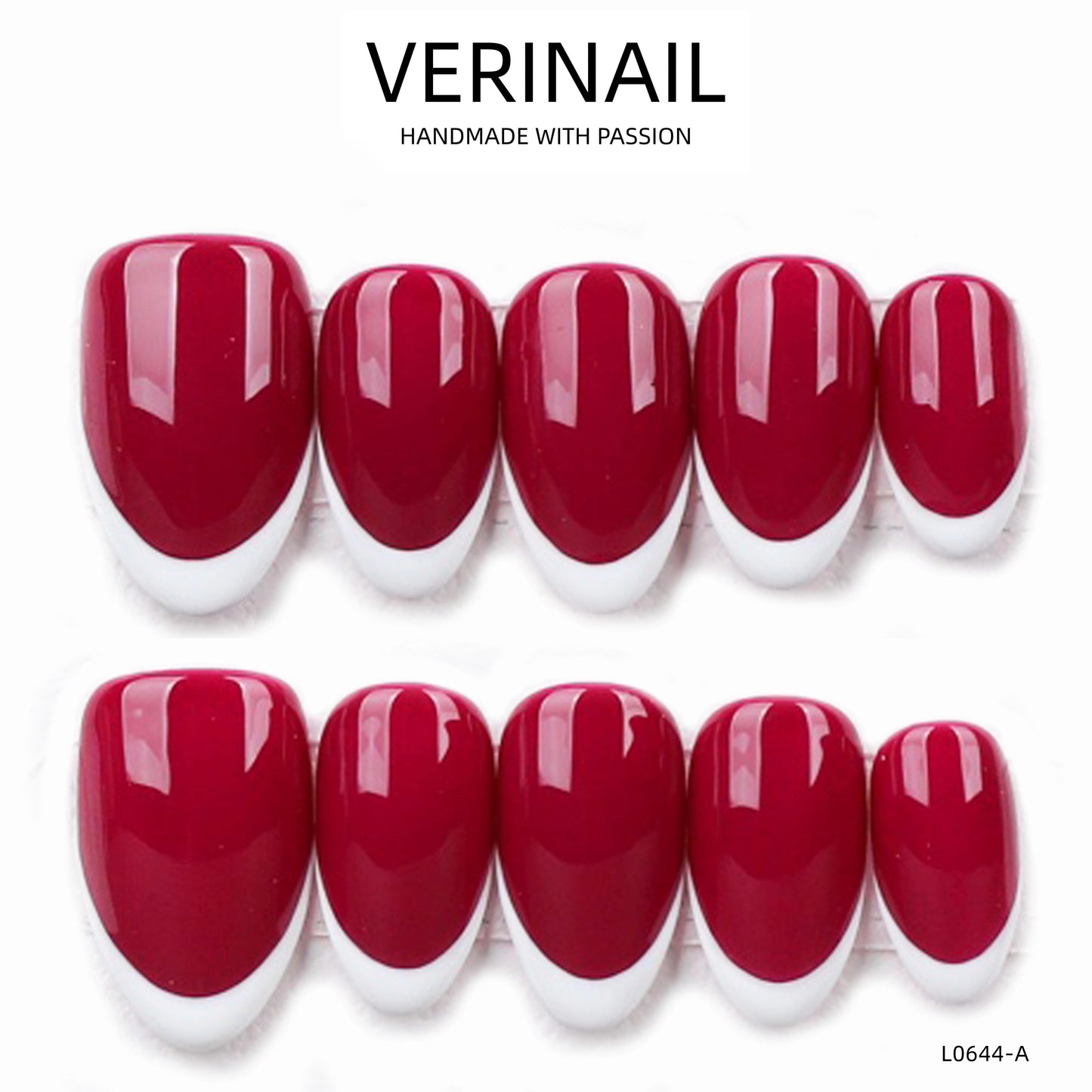 Press On Nails Almond-Medium-AM10