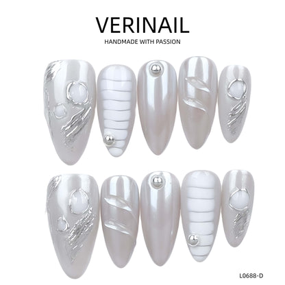 Press On Nails Style CHROME CH03