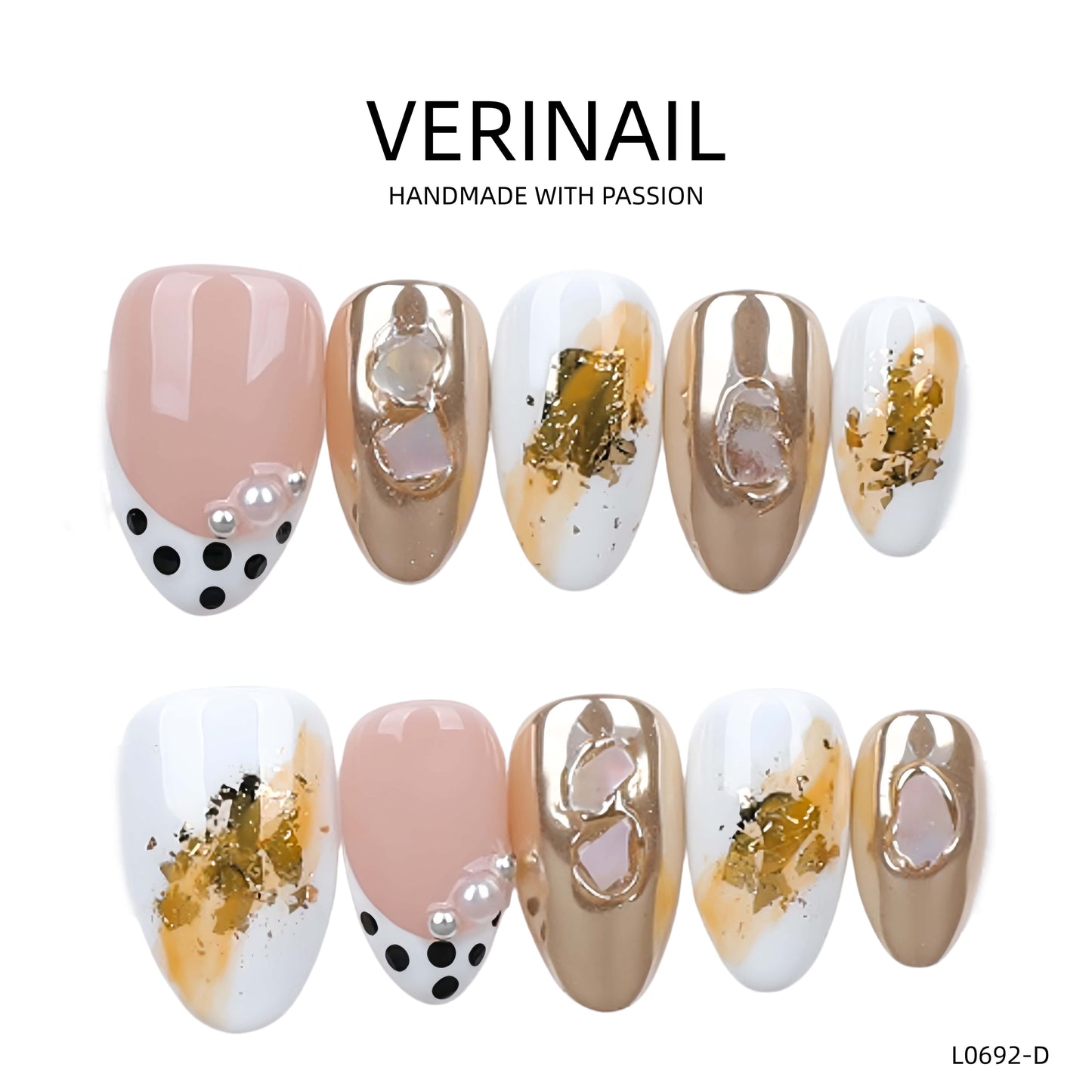 Press On Nails Color Yellow YW03