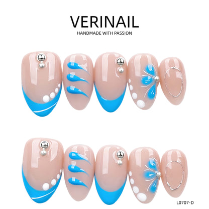 Press On Nails Oval-Short OS04