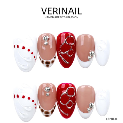 Press On Nails Color White WH04