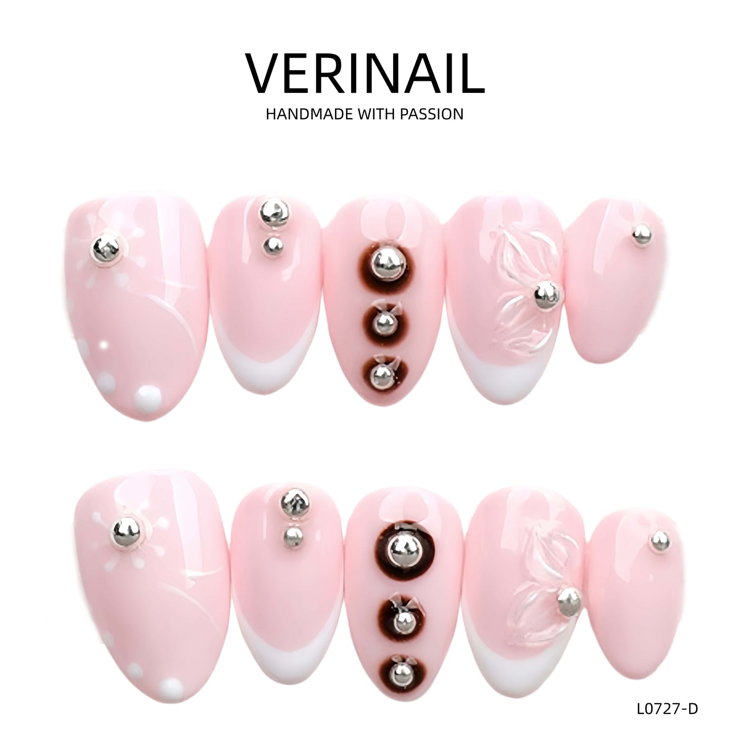 Press On Nails Oval-Long OL04