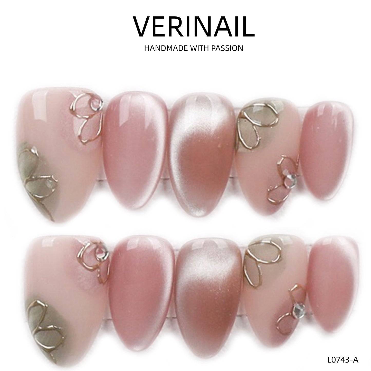 Press On Nails Style Aura AA02