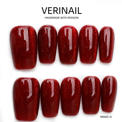 Press On Nails Color Red RD05