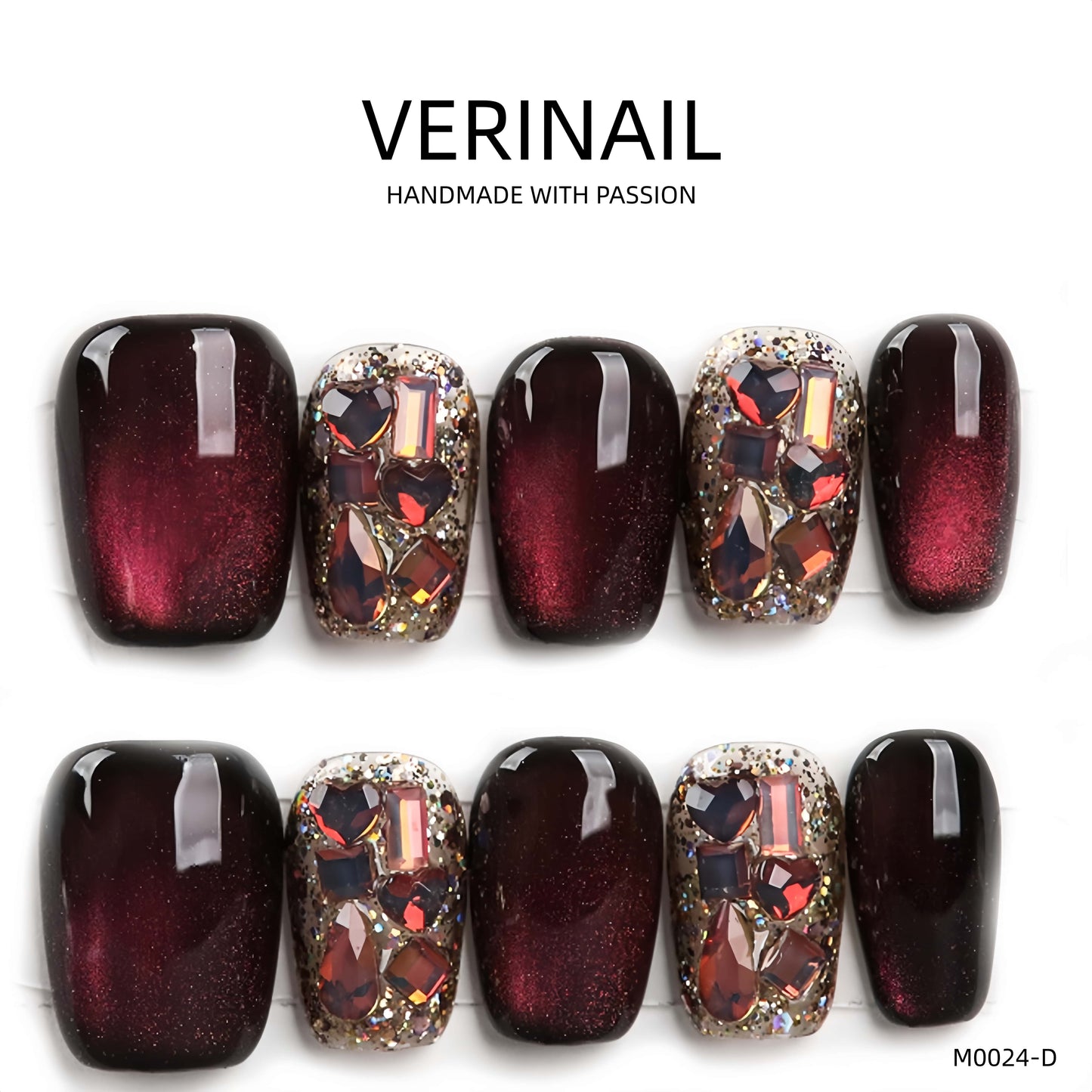 Press On Nails Ballerina- Short BS05