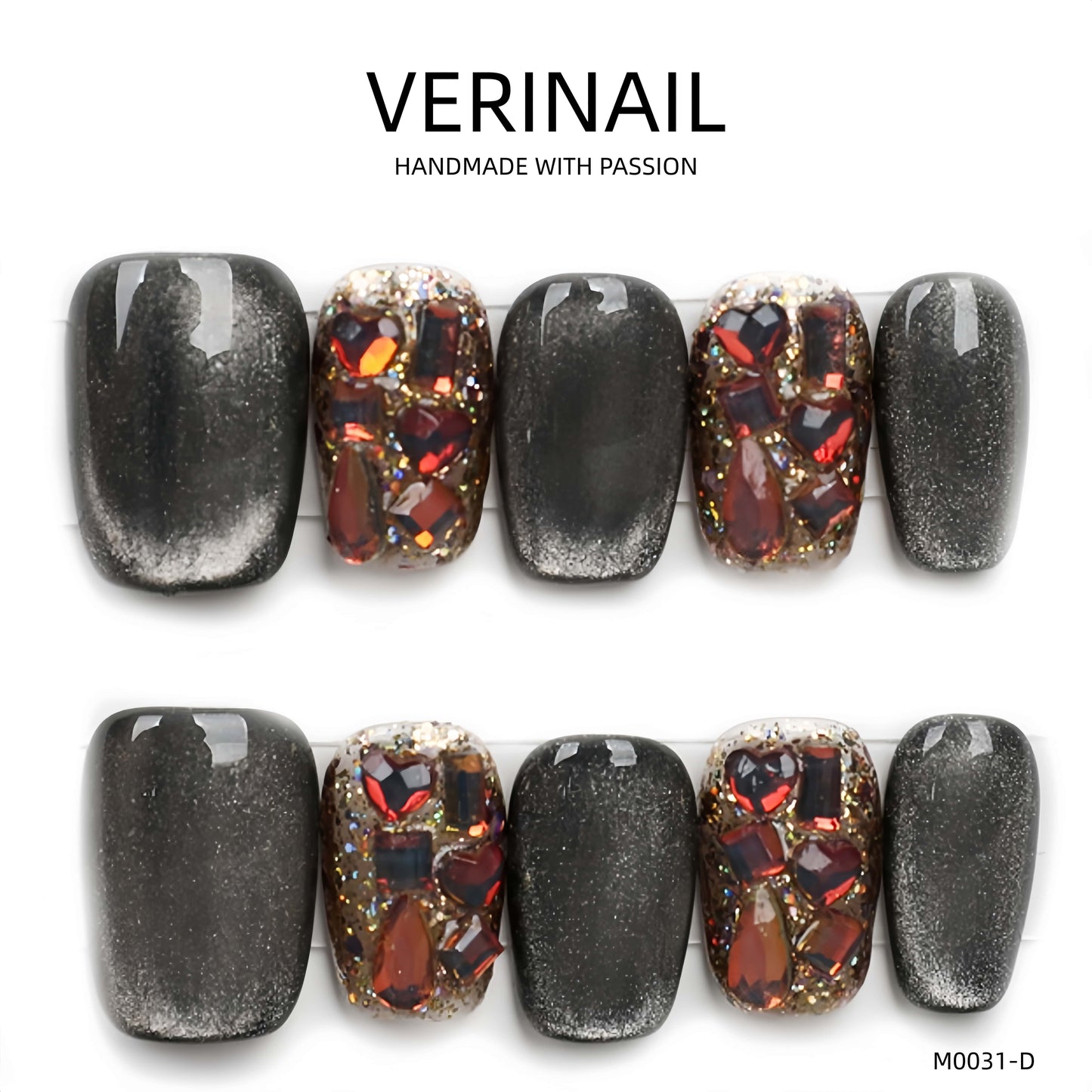 Press On Nails Square-Long SL006
