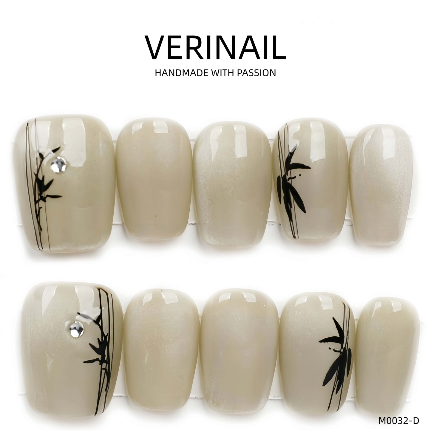 Press On Nails Ballerina- Short BS03