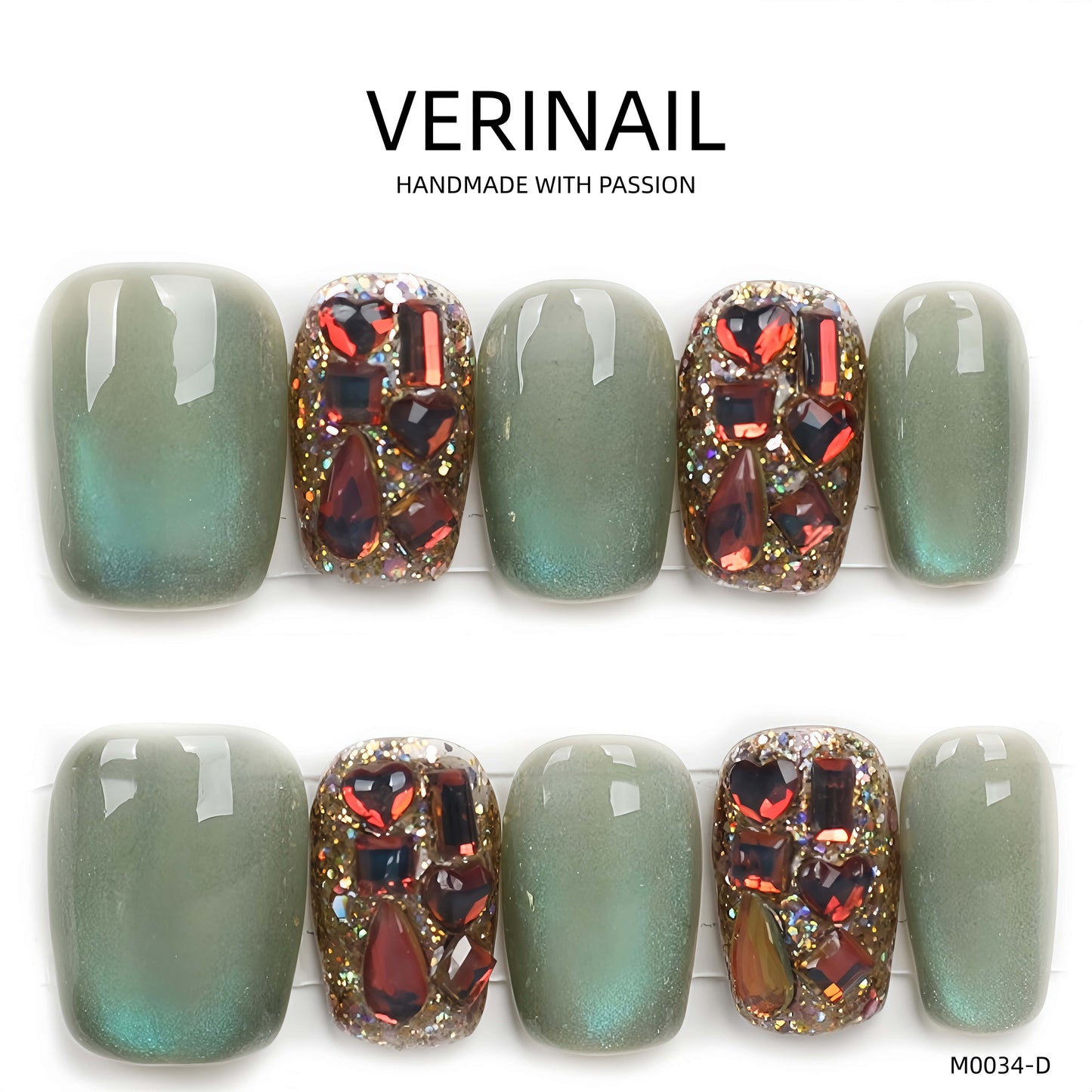 Press On Nails Square-Long SL002
