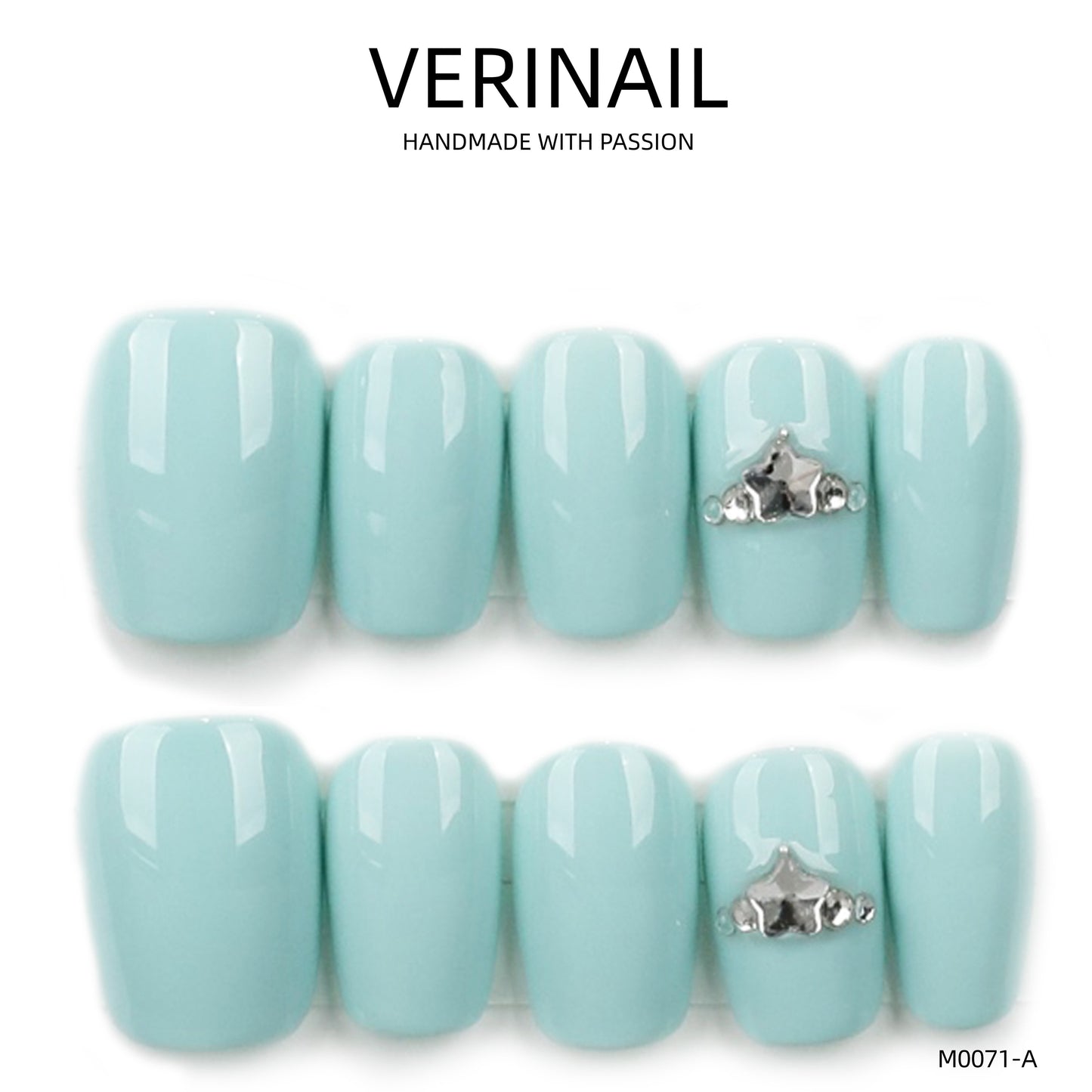 Press On Nails Oval-Short OS01