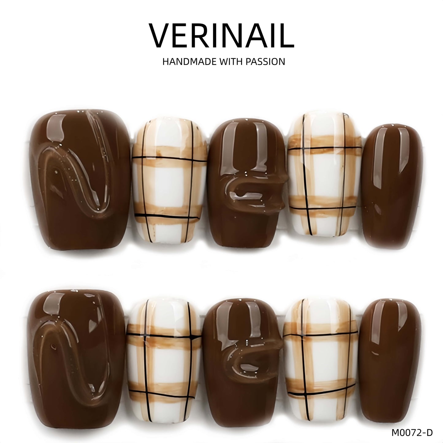 Press On Nails Ballerina- Short BS06
