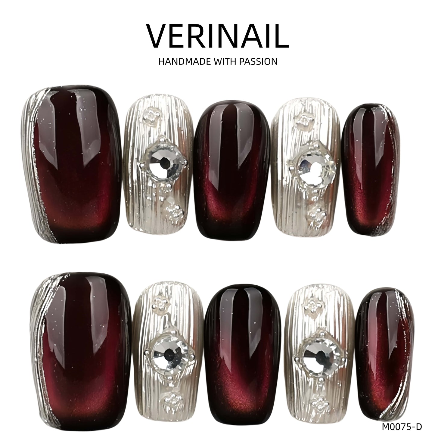 Press On Nails Ballerina- Medium BM03