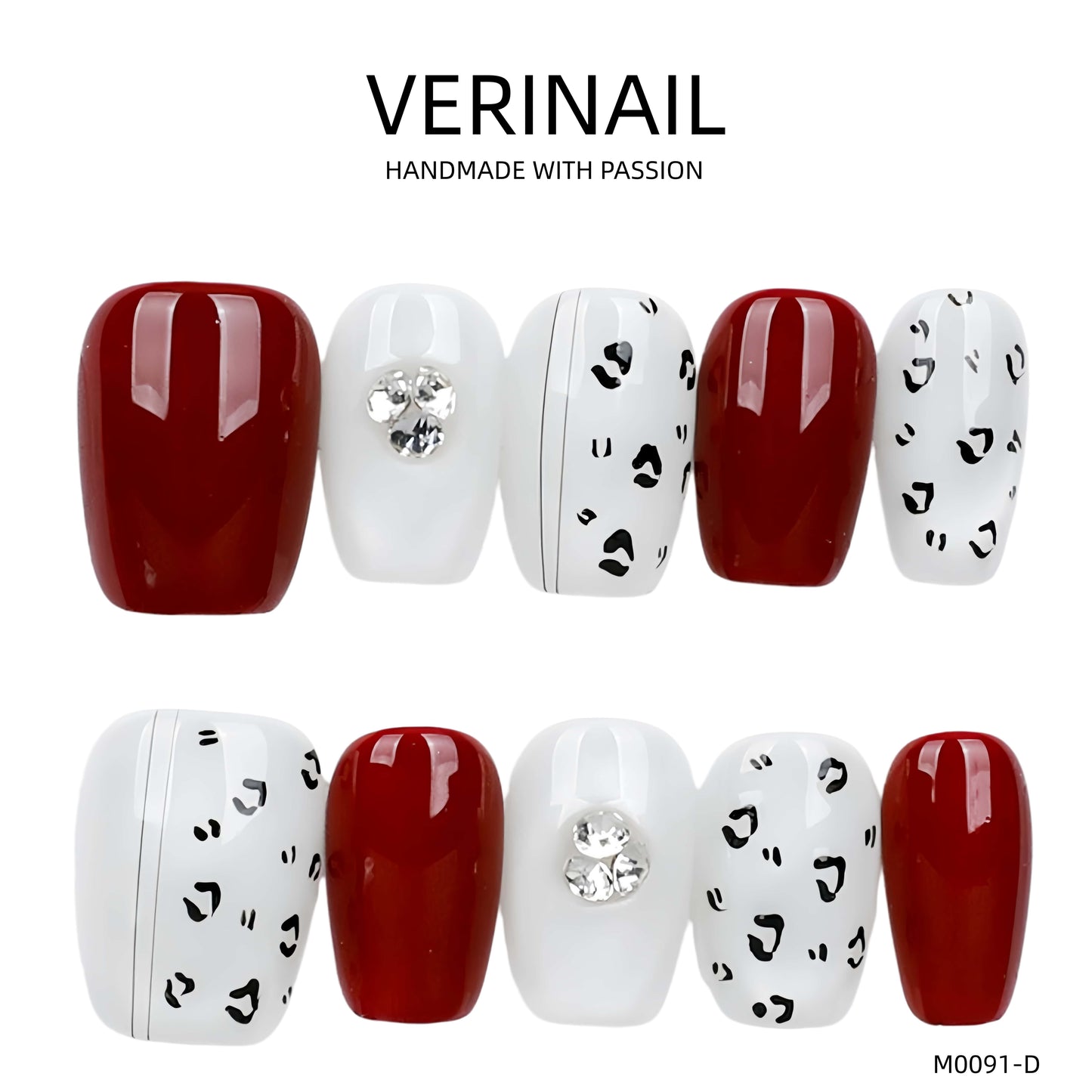 Press On Nails Square- Short SS04