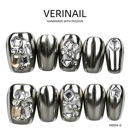 Press On Nails Style CHROME CH02