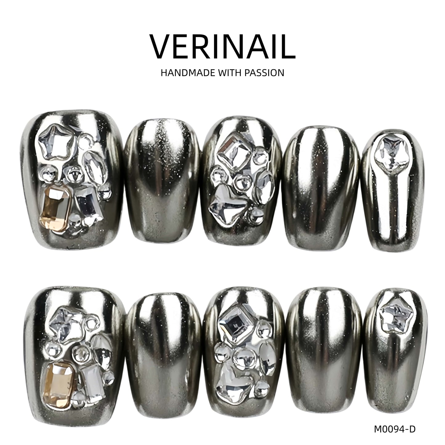 Press On Nails Square-Long SL005