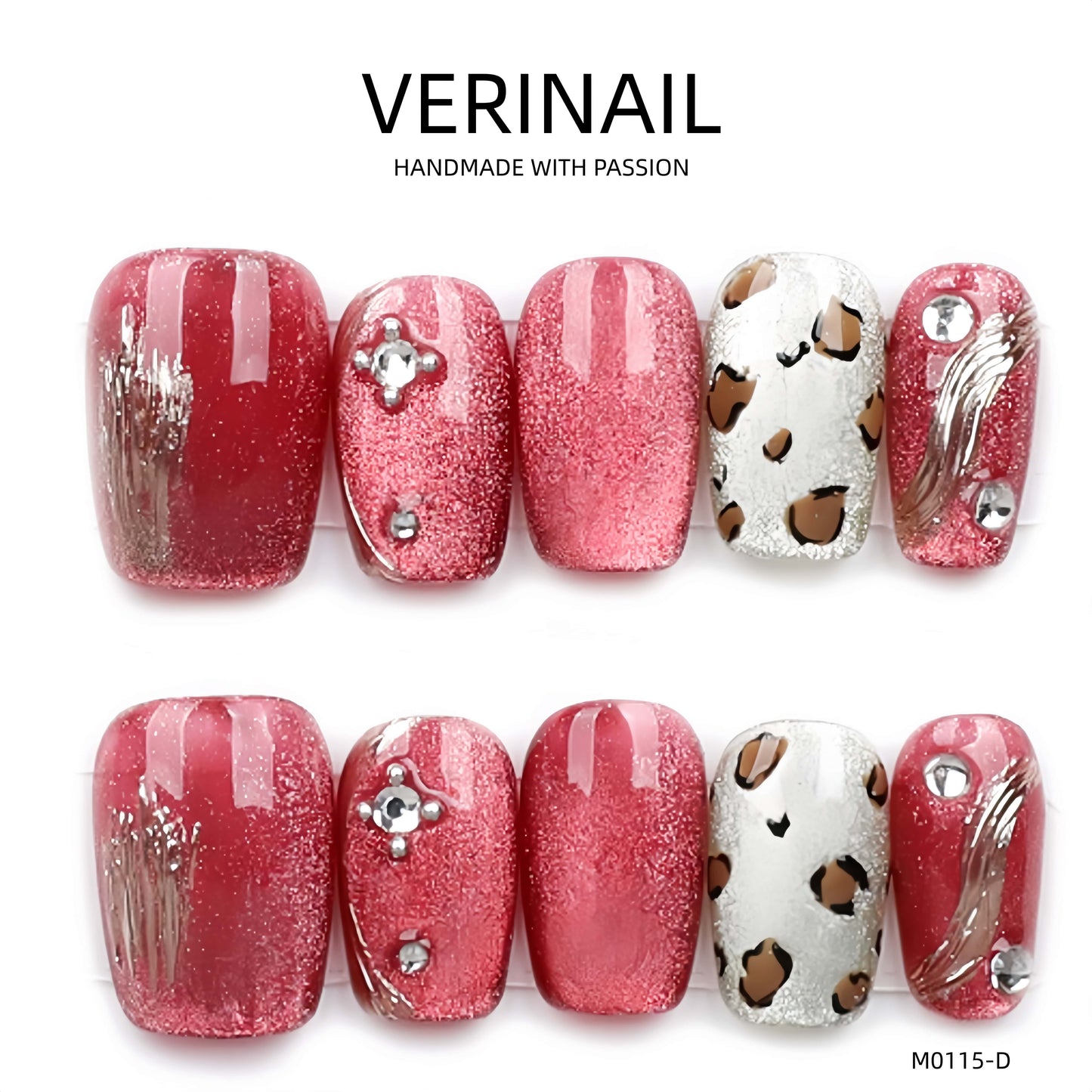 Press On Nails Ballerina- Short BS02