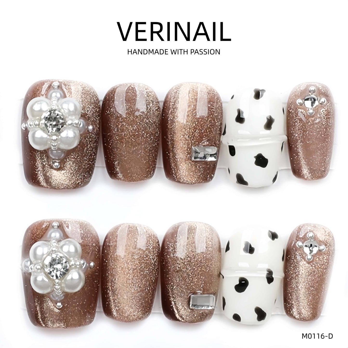 Press On Nails Color White WH02