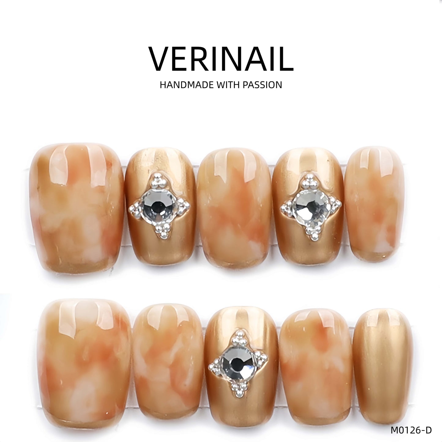 Press On Nails Square- Short SS01