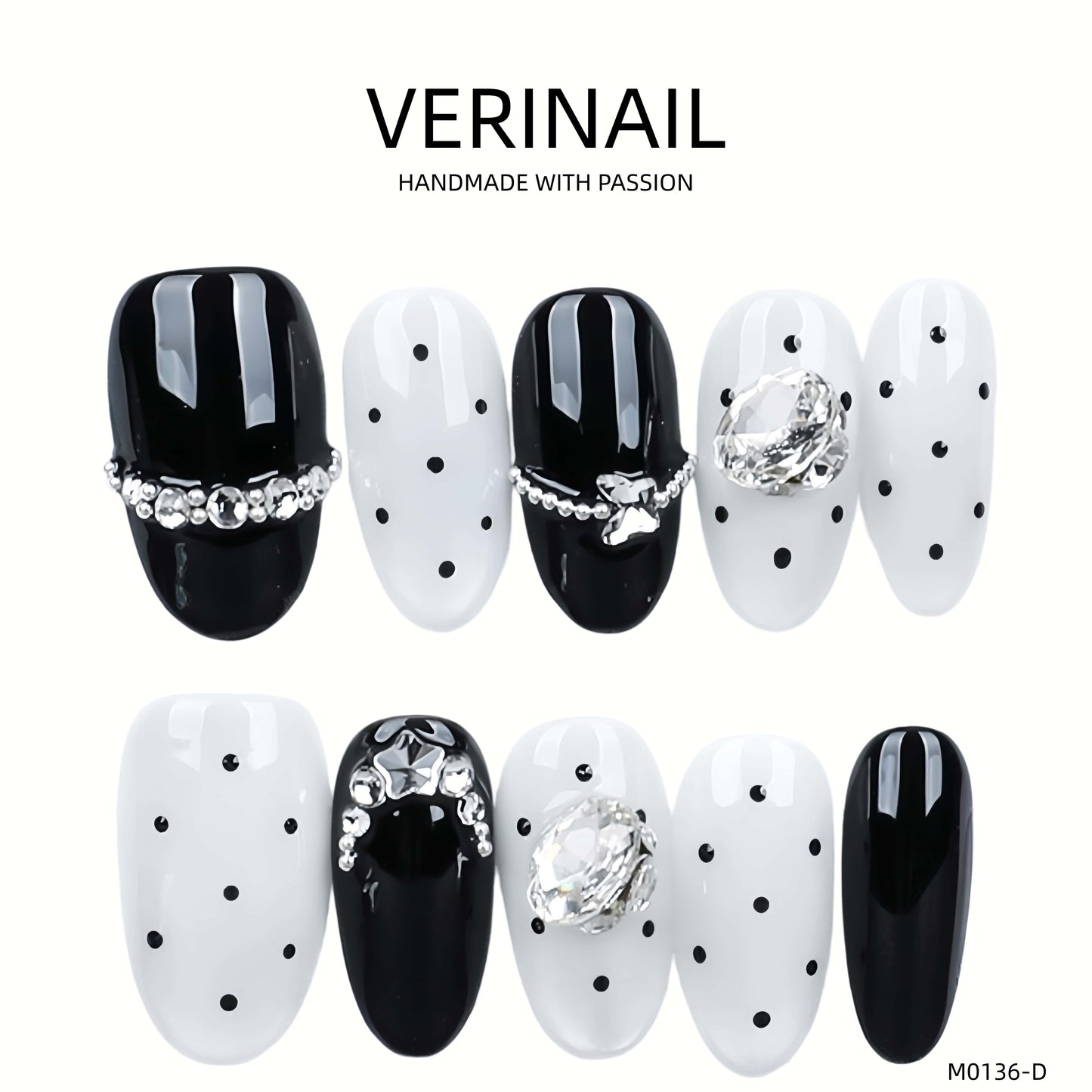Press On Nails Style CHROME CH02