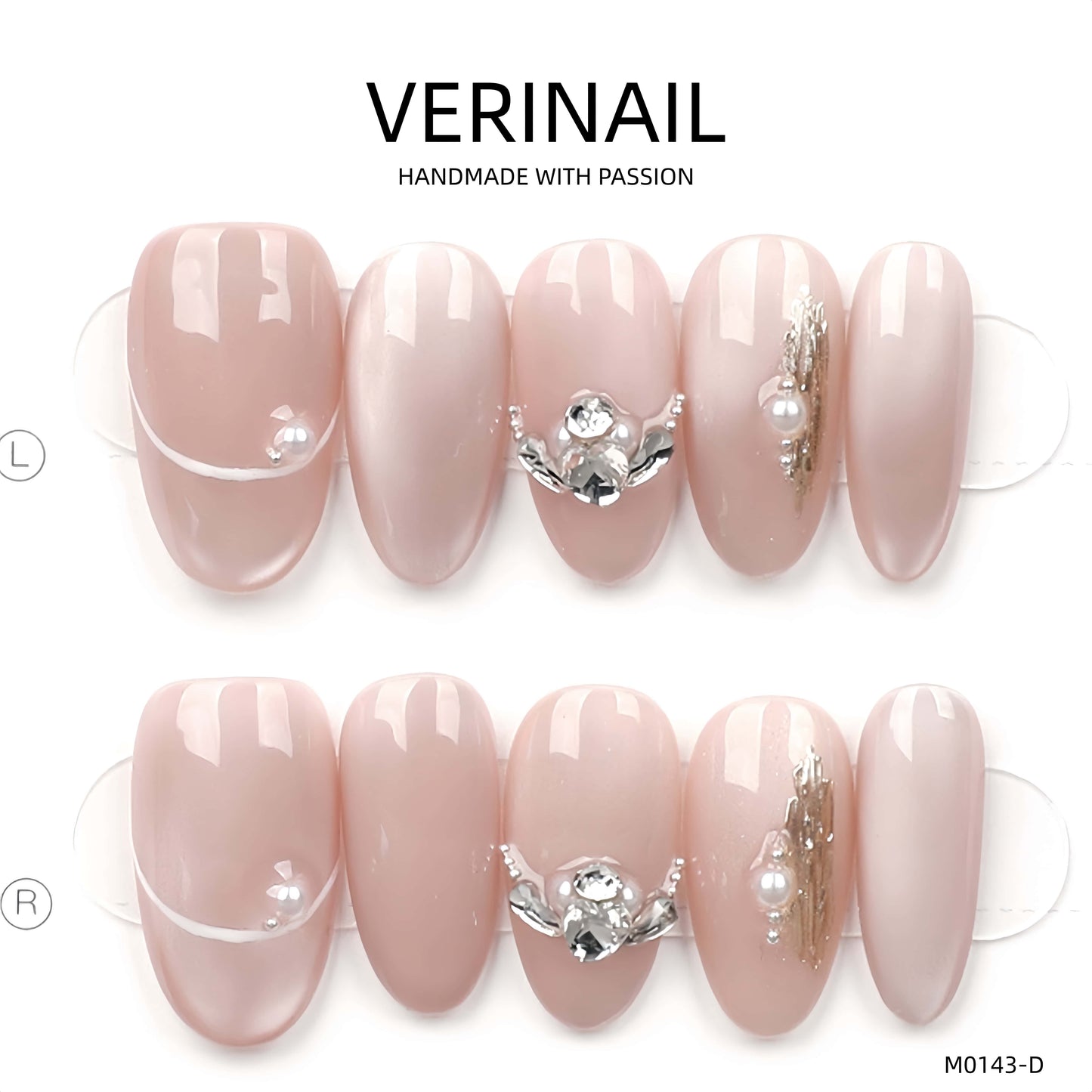 Press On Nails Oval-Long OL05