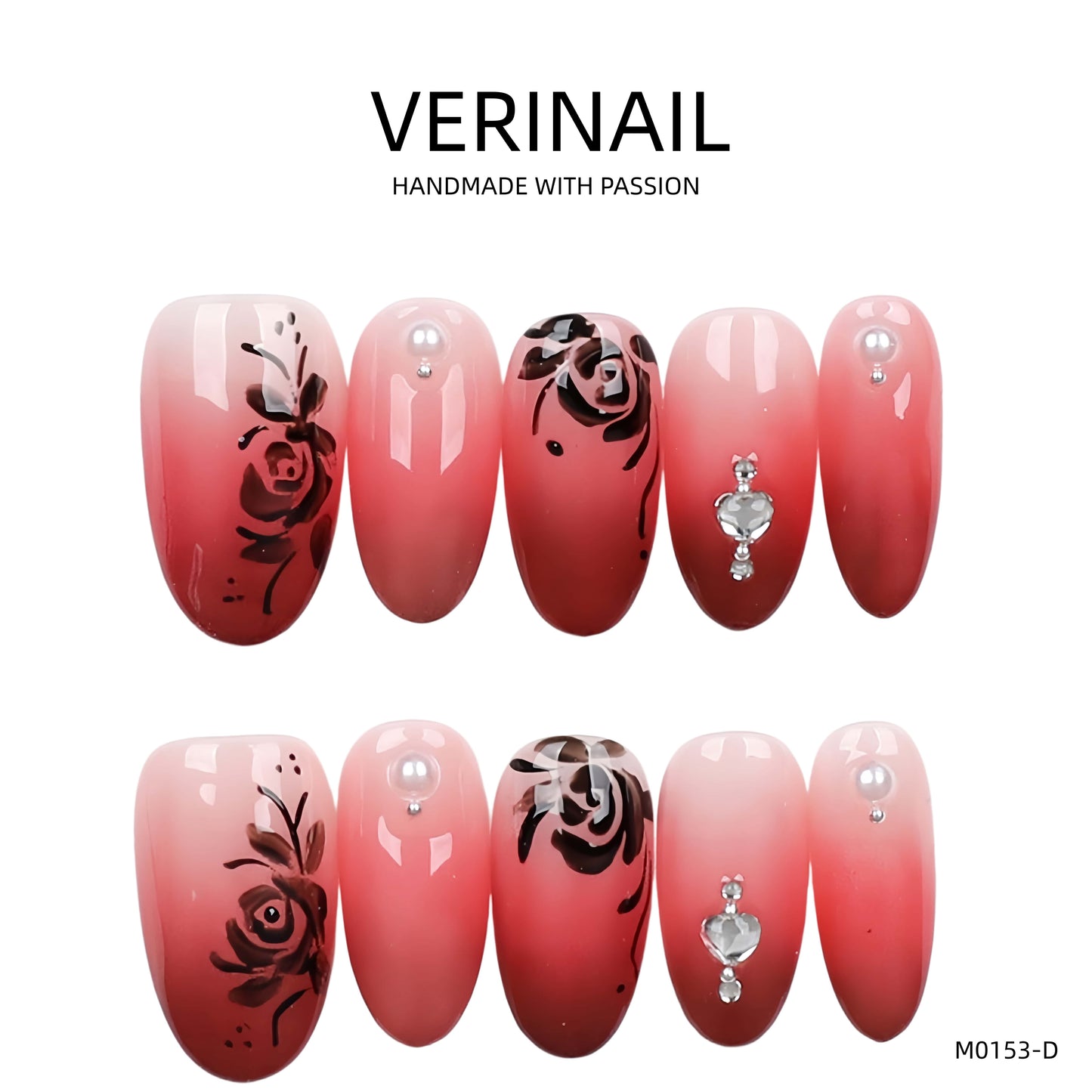 Press On Nails Oval-Long OL04