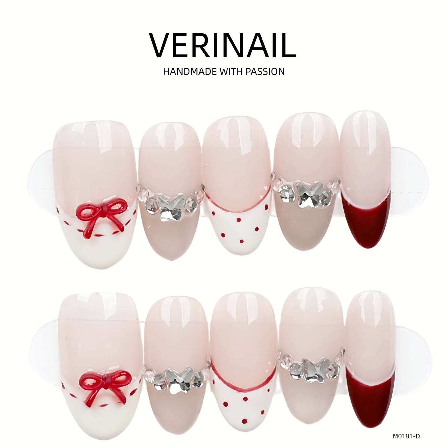 Press On Nails Color White WH01
