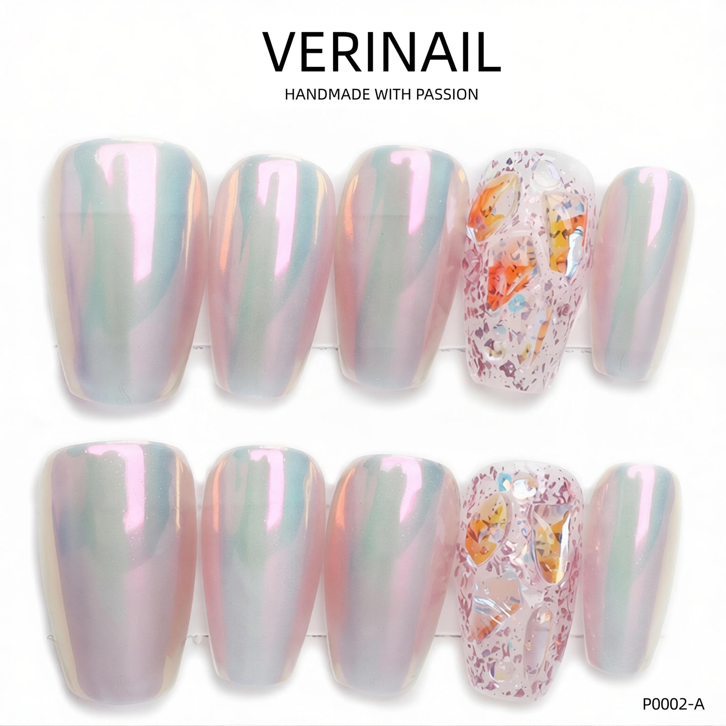 Press On Nails Ballerina- Medium BM02