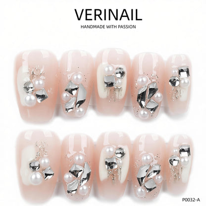 Press On Nails Ballerina- Medium BM01