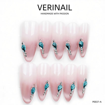 Press On Nails Almond-Long-AL03
