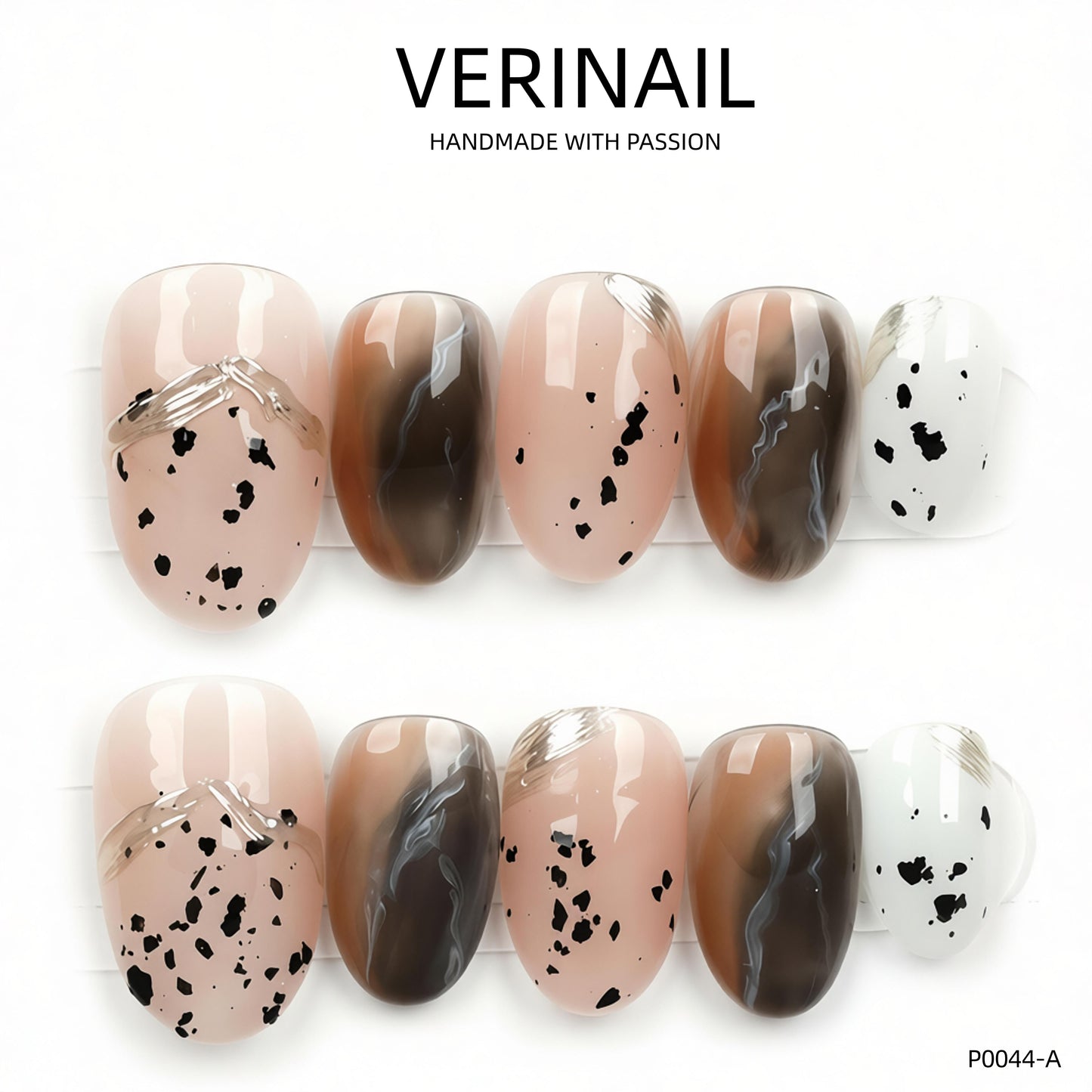 Press On Nails Oval-Long OL01