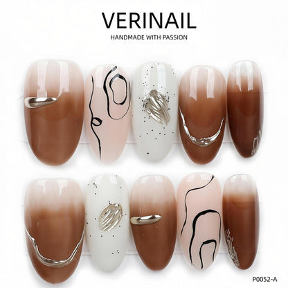 Press On Nails Color White WH02