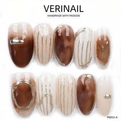 Press On Nails Oval-Long OL03