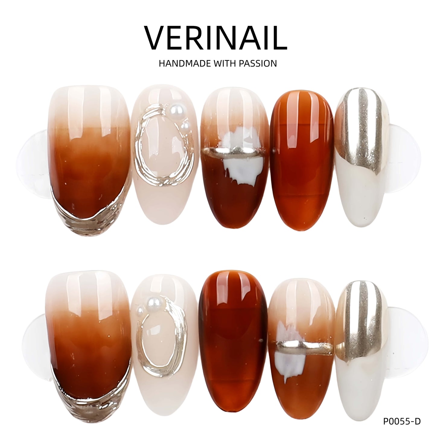 Press On Nails Oval-Long OL02