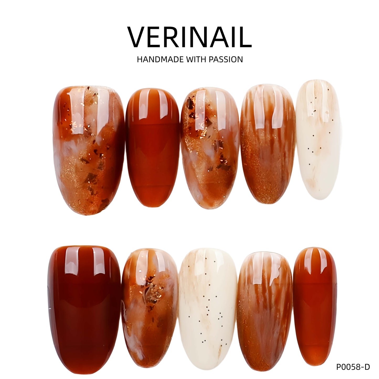 Press On Nails Oval-Long OL06