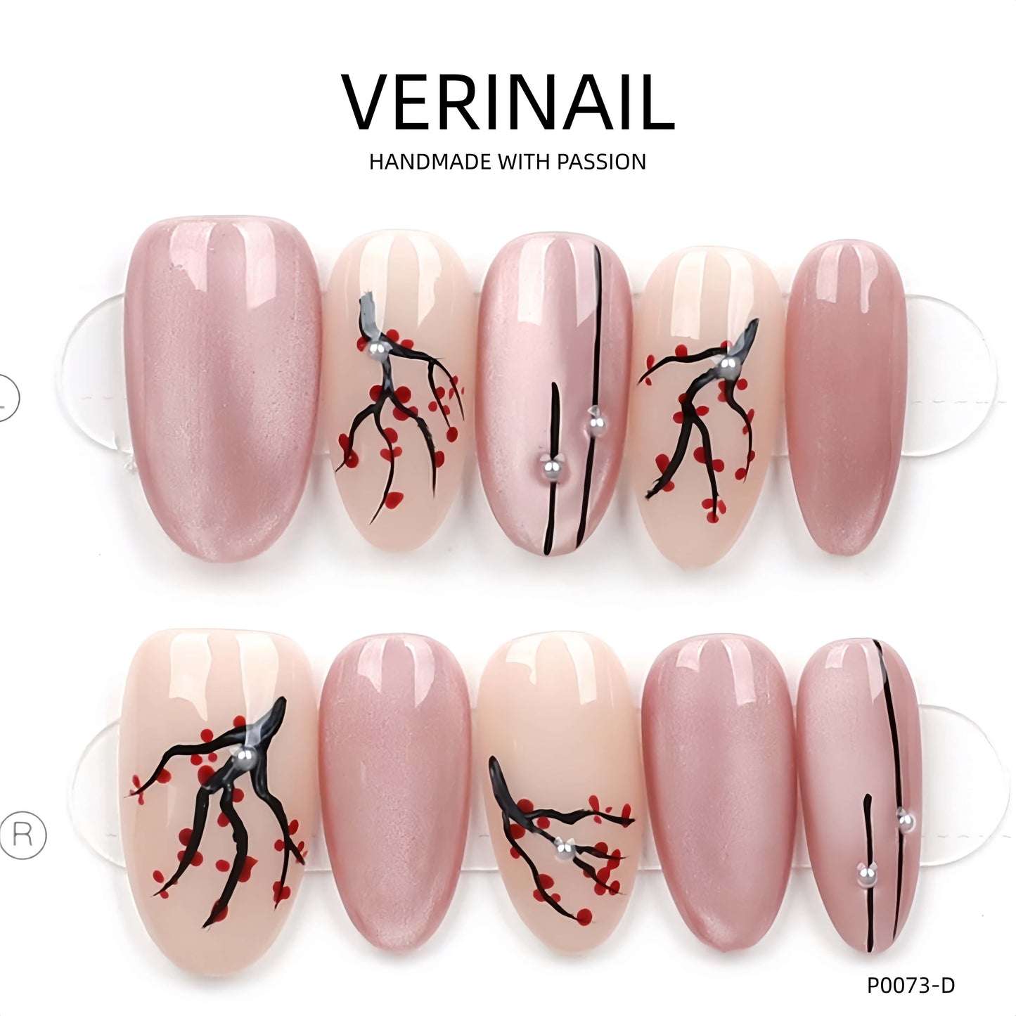 Press On Nails Color Pink CP04