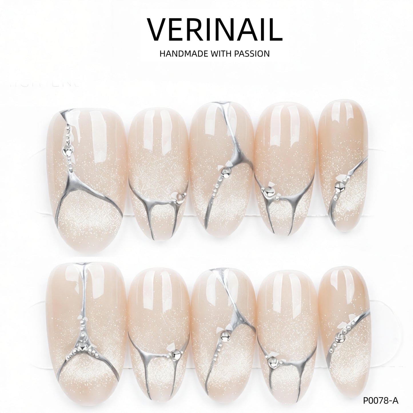 Press On Nails Oval-Long OL05