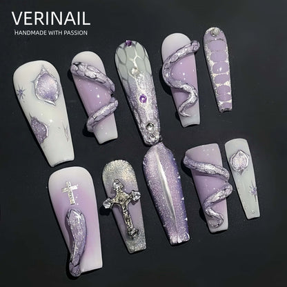 Press On Nails Coffin-Extreme CE03