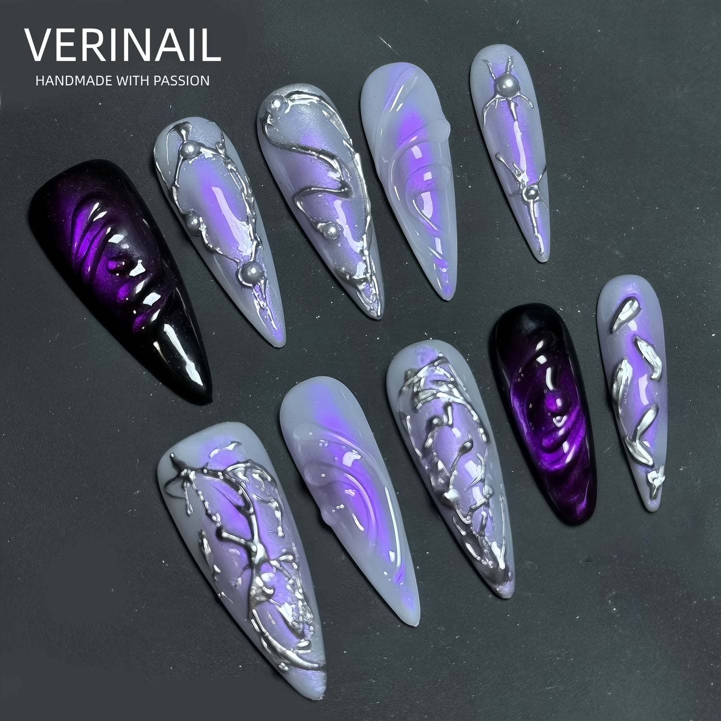 Press On Nails Stiletto ST04